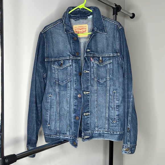 Denim Levi Jean Jacket - Picture 1 of 2